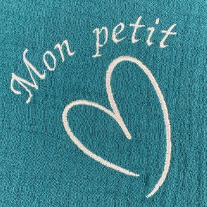 Motif de broderie Coeur